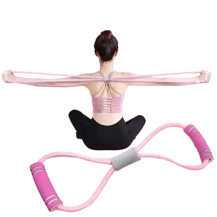 Foam Handled Resistance Bands Set For Home Workouts