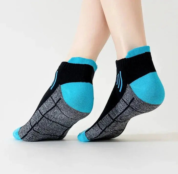 Unisex Organic Cotton Ankle Socks Breathable Sports Casual