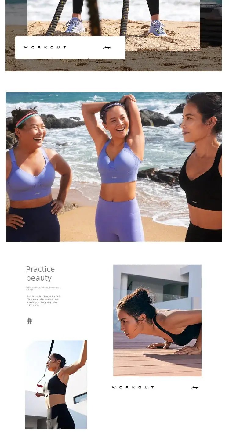 Li Ning Authentic Fitness Series Yoga Pants for Women