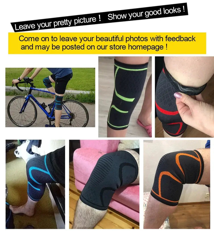 AOLIKES Compression Knee Brace For Men And Women Single Pack - OurLum.com