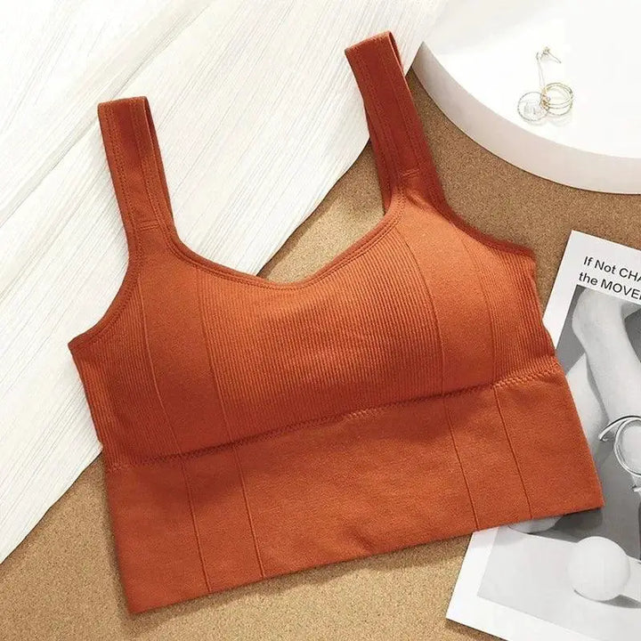 Seamless Shockproof Yoga Bra For Women Breathable Crop Top - OurLum.com