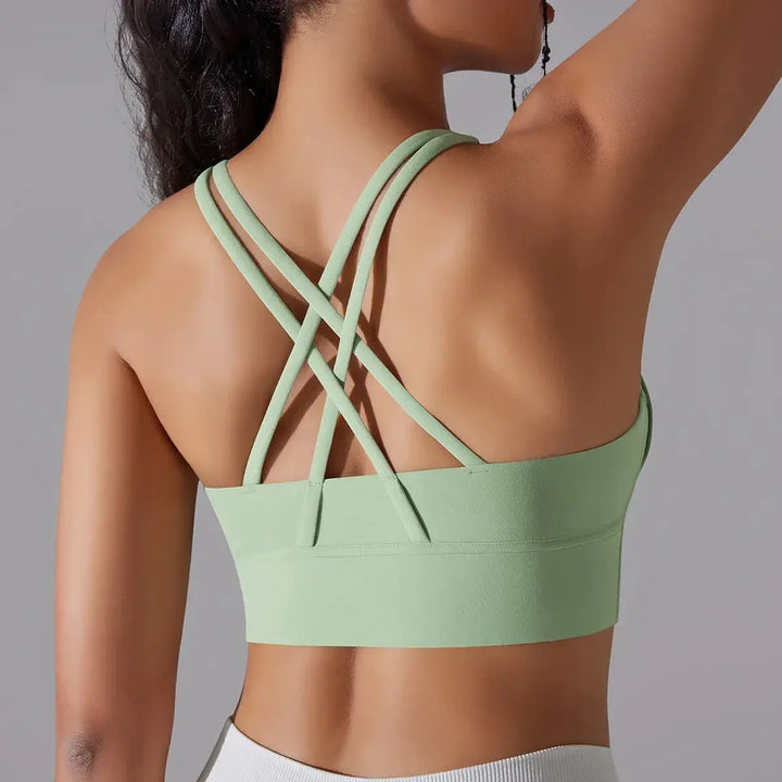 Womens High Stretch Yoga Bra Tank Top For Gym Use Daily