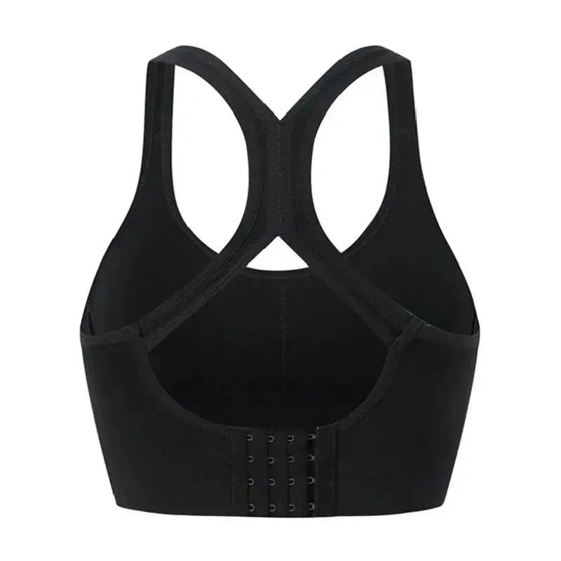 Seamless Shockproof Women Yoga Bra Tank Top Fitness