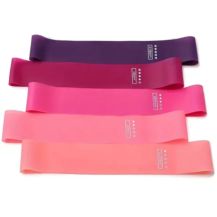 Gradient Blue Resistance Band for Yoga and Strength Training