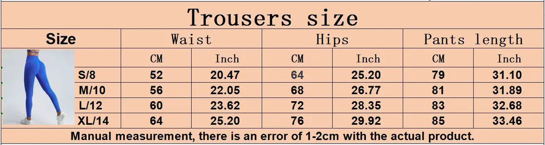 Nude Yoga Pants Women High Waist Seamless Hip Lifting