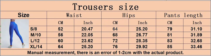 Nude Yoga Pants Women High Waist Seamless Hip Lifting