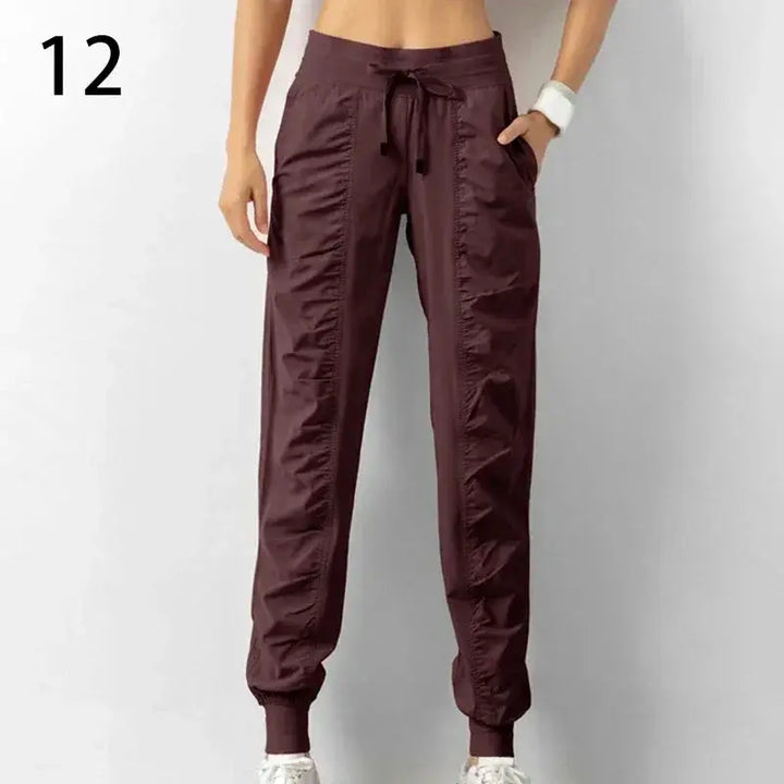 Women Sweatpants Drawstring Joggers for Running and Sport