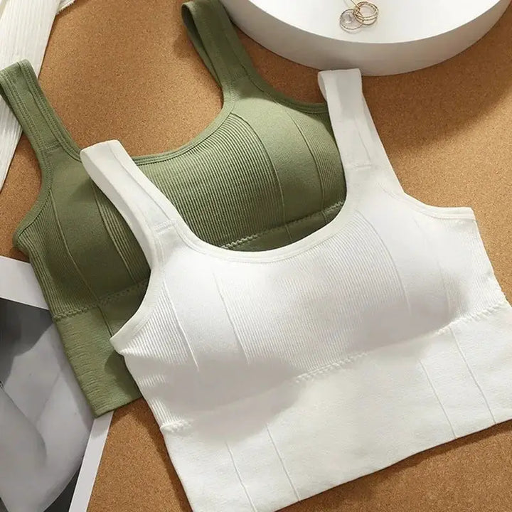 Seamless Shockproof Yoga Bra For Women Breathable Crop Top - OurLum.com