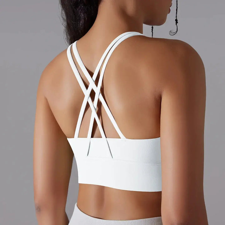 Womens High Stretch Yoga Bra Tank Top For Gym Use Daily