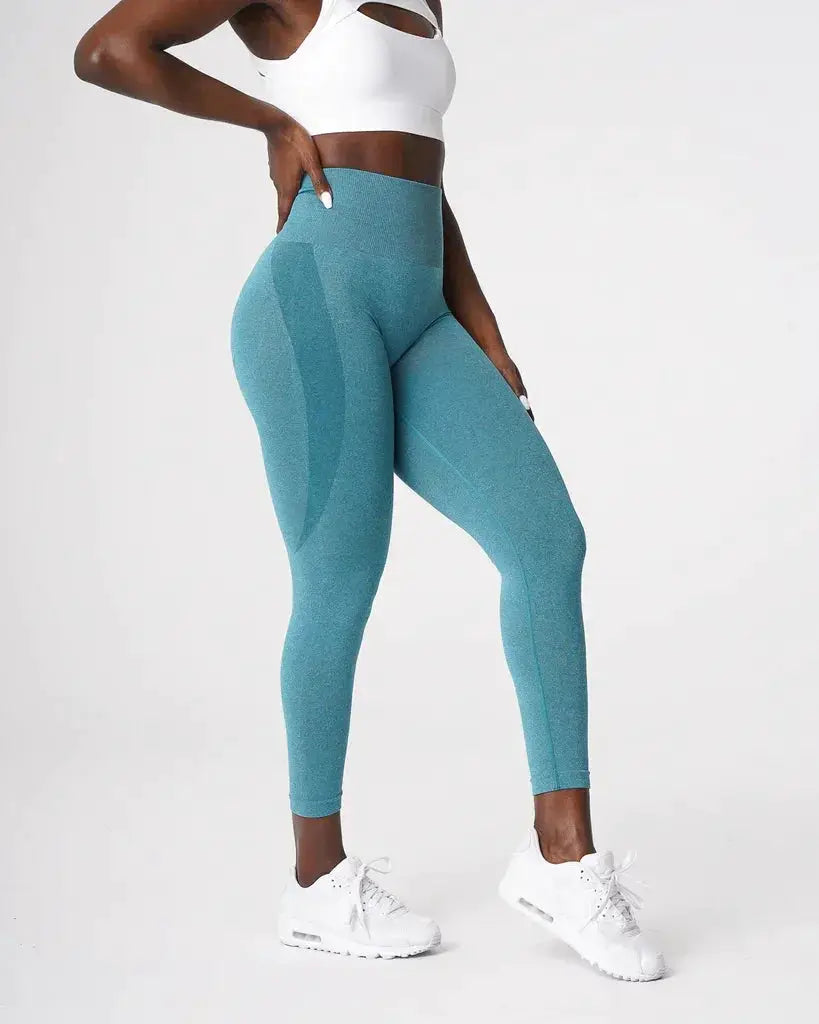 Contour Seamless Leggings Butt Lift Curves Pink C6206