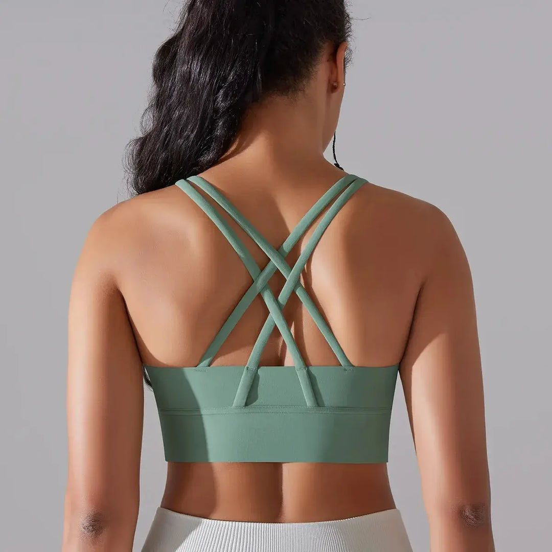 Womens High Stretch Yoga Bra Tank Top For Gym Use Daily
