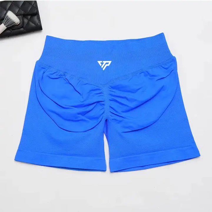 Keep That Pump Yoga Shorts Gym Shorts Recoil Scrunch Shorts Womem Seamless Silicone Printed High Quality Fitness Sport Shorts