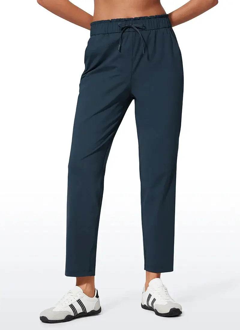 CRZ YOGA 4-Way Stretch Ankle Pants High Waisted Women