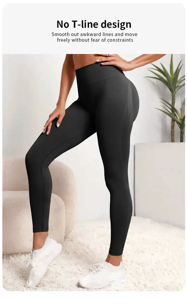 Push Up Leggings For Women High Waist Seamless Fitness Wear