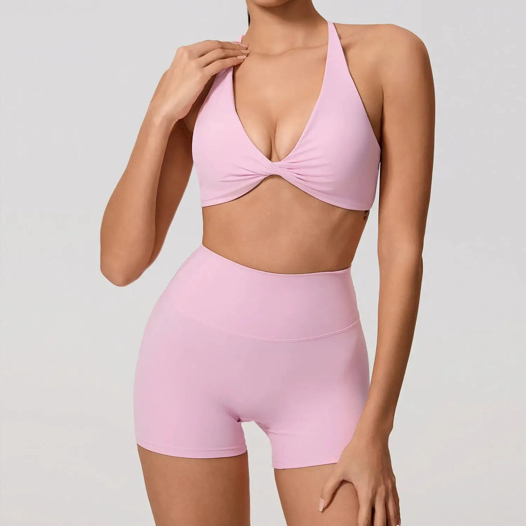 Summer 2PCS Yoga Suit Sports Set Women Quick-Dry Gym Set Women Tracksuit Running Workout Long Sleeve Sports Shirt Yoga Clothing