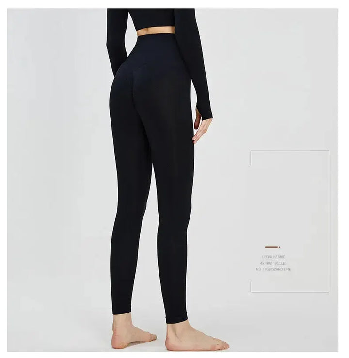 Nude Yoga Pants Women High Waist Seamless Hip Lifting