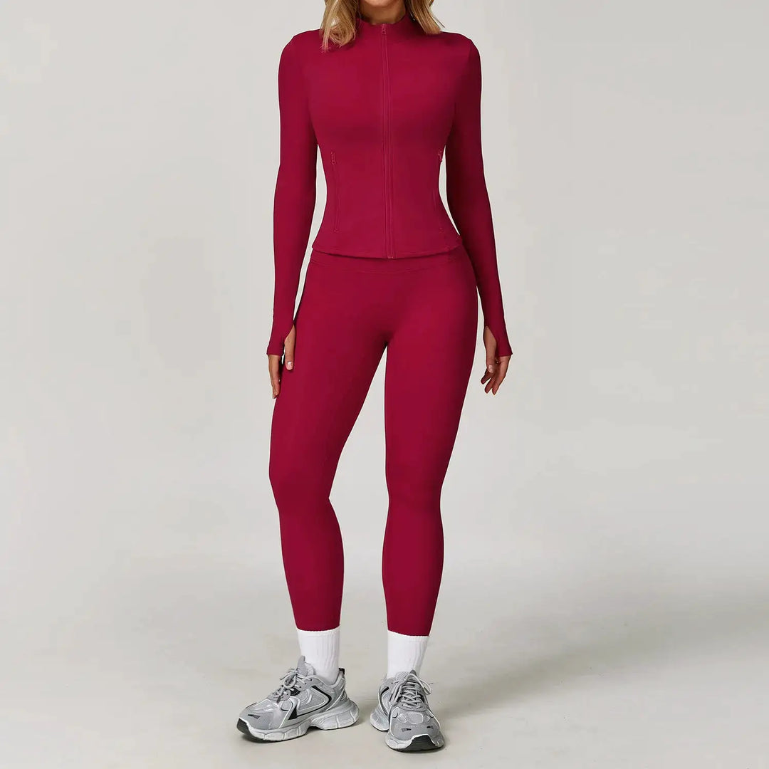 2/3PCS Yoga Suit Sports Set Gym Set Women Tracksuit Running Workout Clothes Long Sleeve Sports Bra Athletic Wear Yoga Clothing