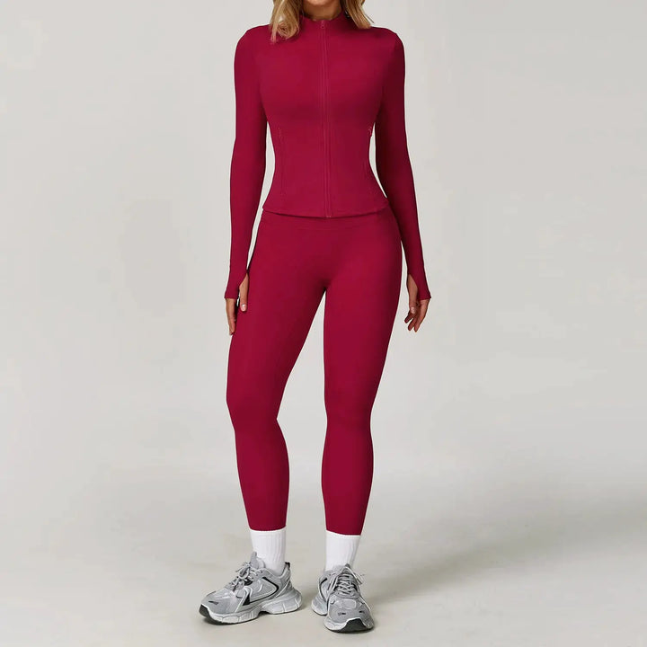 2/3PCS Yoga Suit Sports Set Gym Set Women Tracksuit Running Workout Clothes Long Sleeve Sports Bra Athletic Wear Yoga Clothing