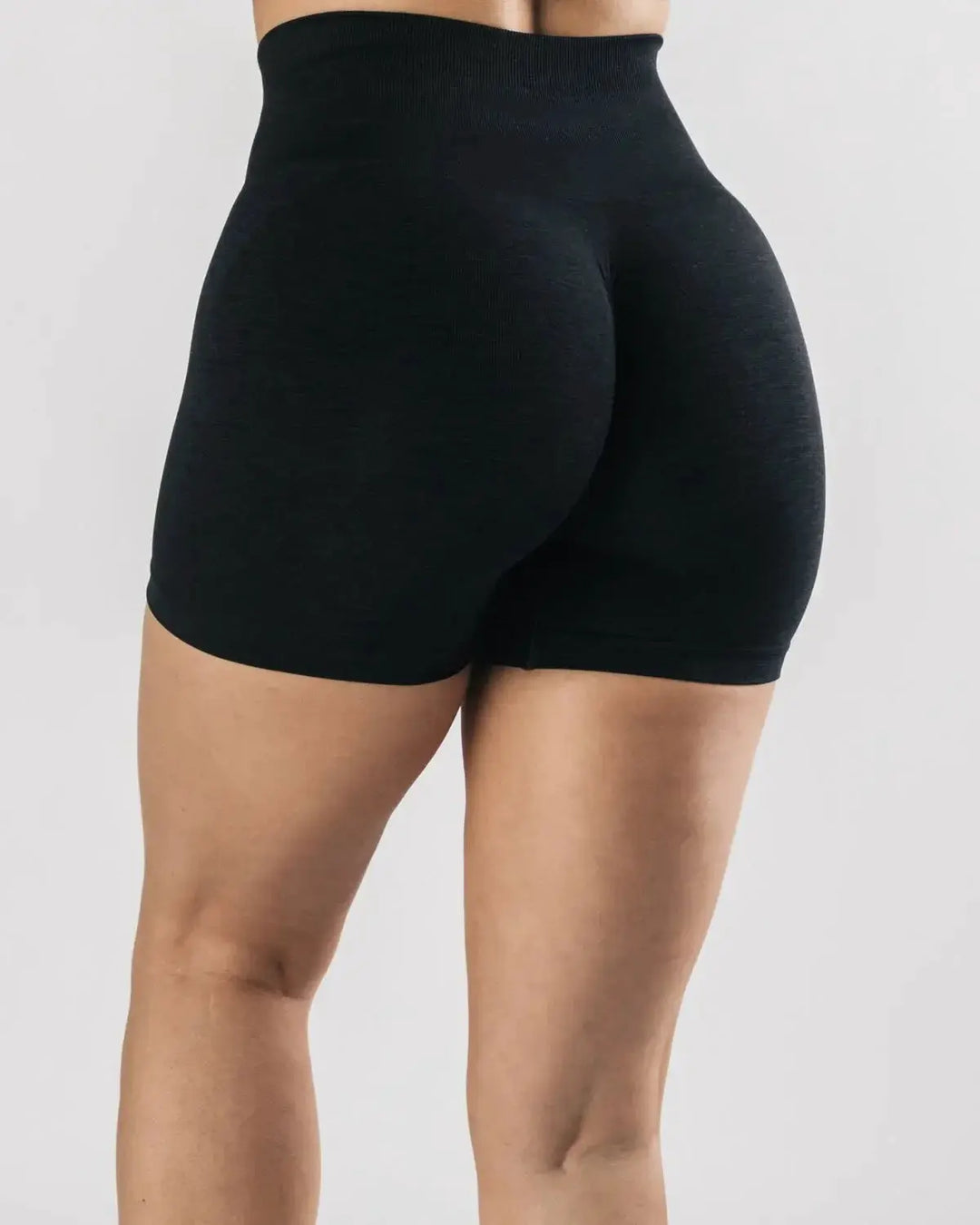 High Waist Scrunch Butt Seamless Yoga Shorts For Women