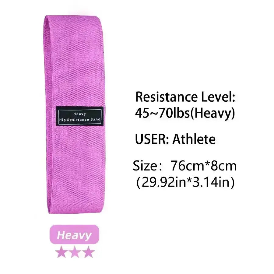 Non Slip Fabric Resistance Bands for Workout and Yoga