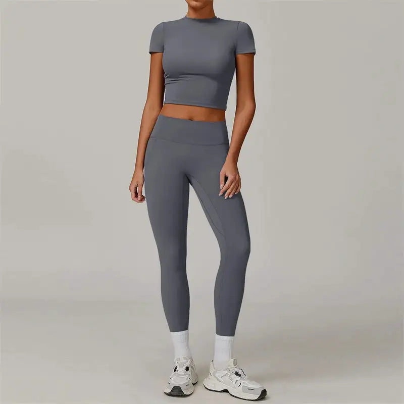 Yoga Set Women - Breathable Quick Dry Leggings