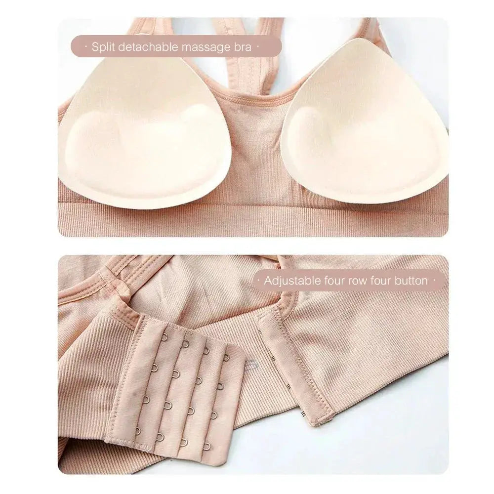 Seamless Shockproof Women Yoga Bra Tank Top Fitness