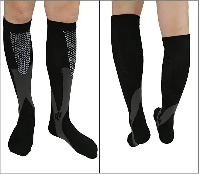 High Performance Unisex Compression Socks for Sports Relief