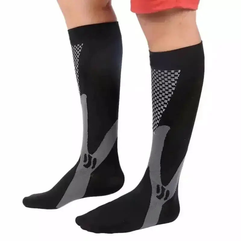 High Performance Unisex Compression Socks for Sports Relief