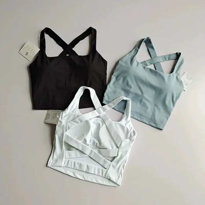 Seamless Sports Bra Yoga Fitness Top Bralette For Women