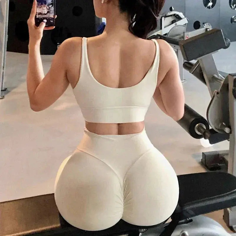 Women High Waist Sport Leggings Elastic Fitness Yoga Pants