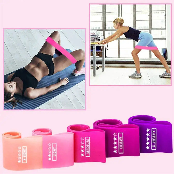 WOSWEIR Elastic Resistance Bands For Total Body Workout