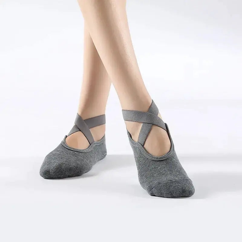 Non Slip Cotton Yoga Socks For Women For Pilates And Dance