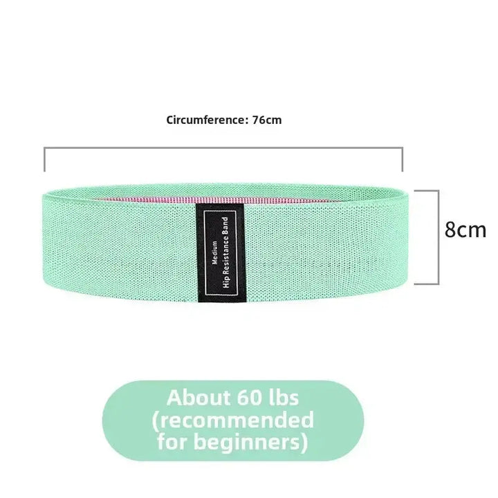 Versatile Elastic Resistance Bands for Women Hips and Squats
