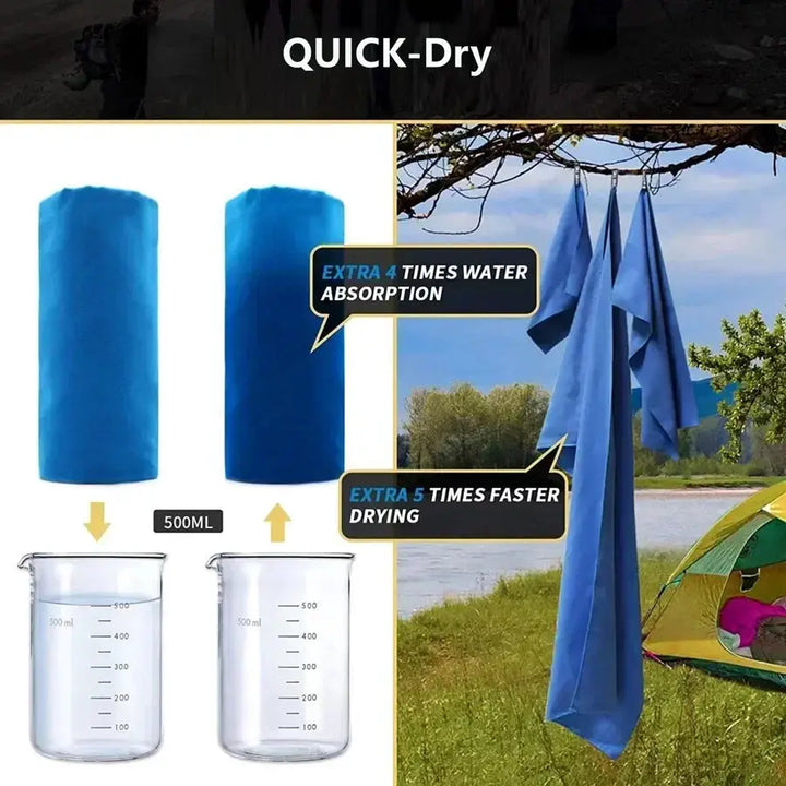 Ultra Absorbent Quick Dry Microfiber Towel for Sports