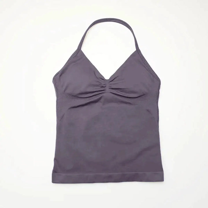 NCLAGEN Impact Longline Strappy Top Sports Yoga Vest Women&