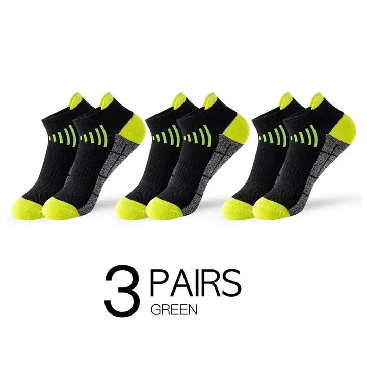 Unisex Organic Cotton Ankle Socks Breathable Sports Casual