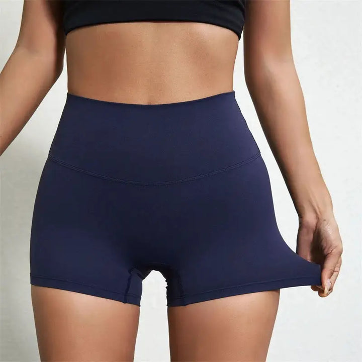 High Waist Yoga Shorts Gym Sports Shorts Women Plus Size Tight Short Leggings Stretchy Comfortable Running Cycling Sportswear