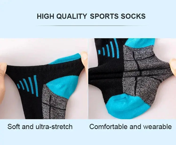 Unisex Organic Cotton Ankle Socks Breathable Sports Casual