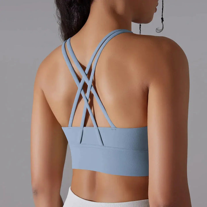 Womens High Stretch Yoga Bra Tank Top For Gym Use Daily