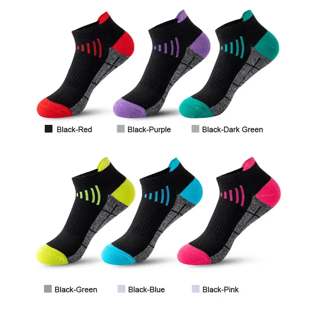 Unisex Organic Cotton Ankle Socks Breathable Sports Casual