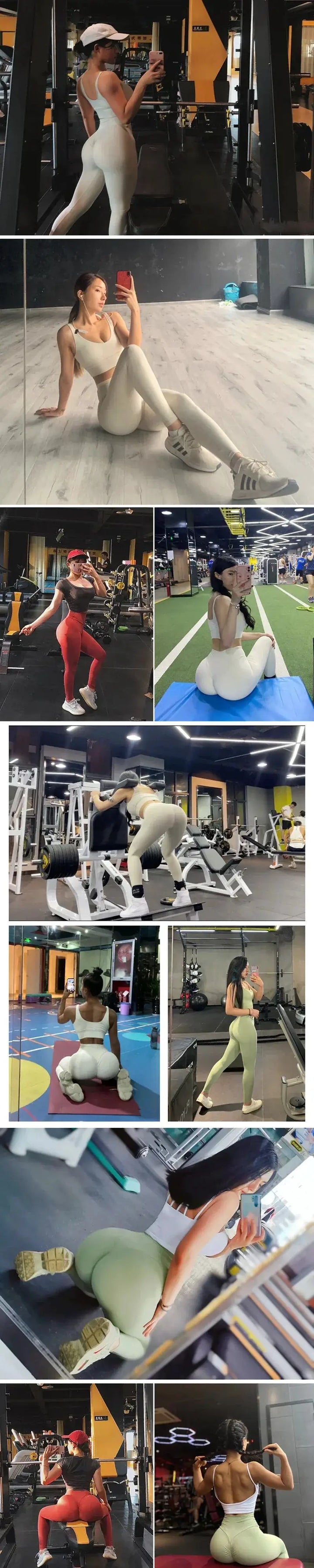 Women High Waist Sport Leggings Elastic Fitness Yoga Pants