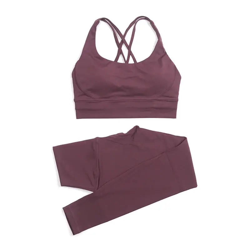 SOISOU Nylon Yoga Set Women&