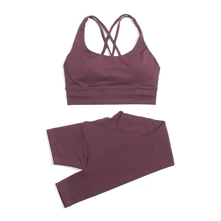 SOISOU Nylon Yoga Set Women&