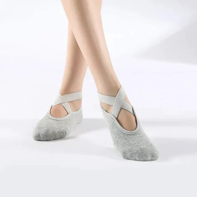 Non Slip Cotton Yoga Socks For Women For Pilates And Dance