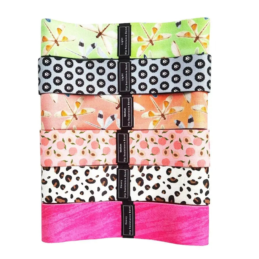 Non Slip Fabric Resistance Bands for Workout and Yoga