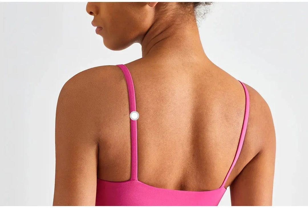 High Stretch Yoga Tank Tops With Suspenders For Women