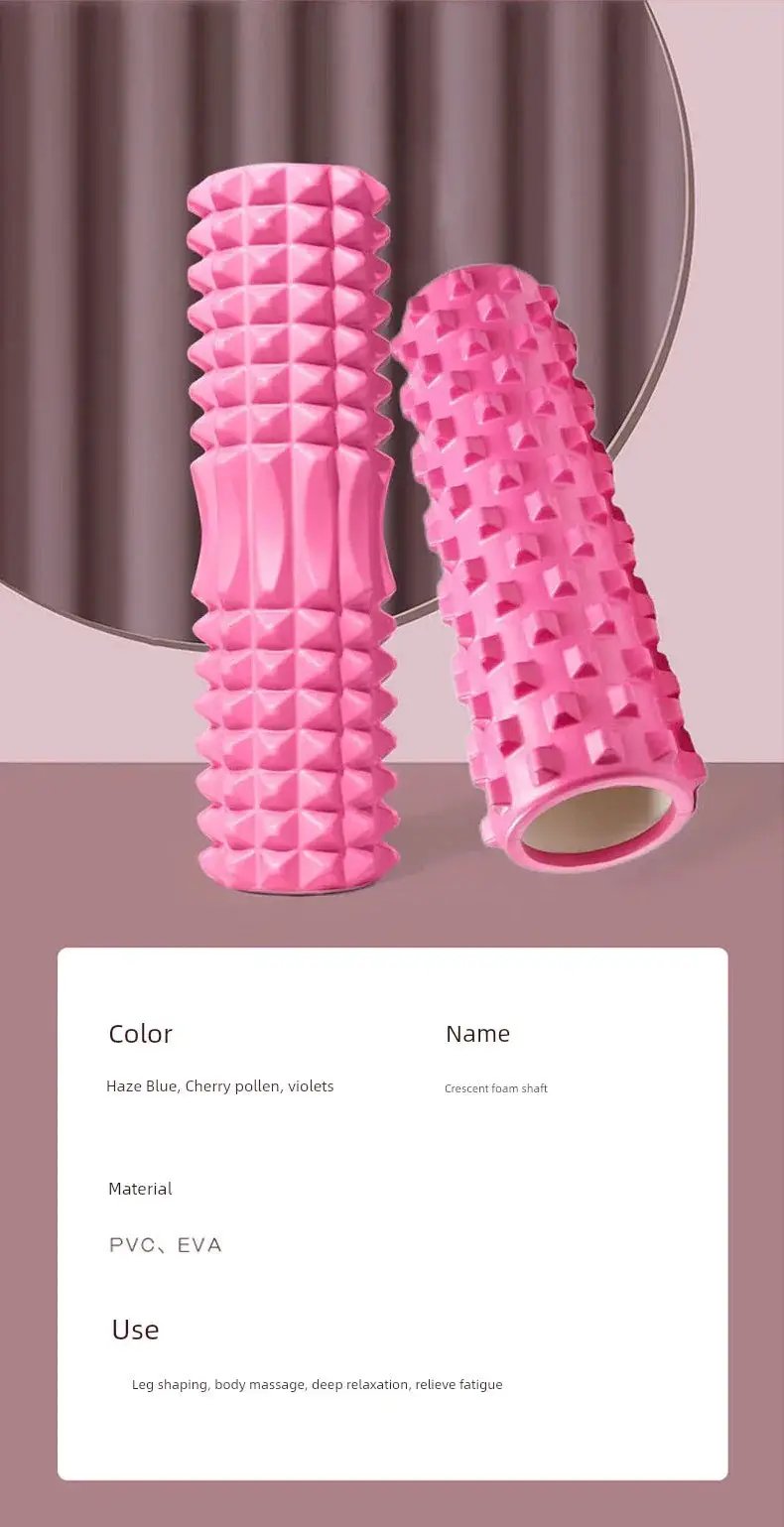 Foam Roller Spiked Massage Roller for Muscle Recovery - OurLum.com