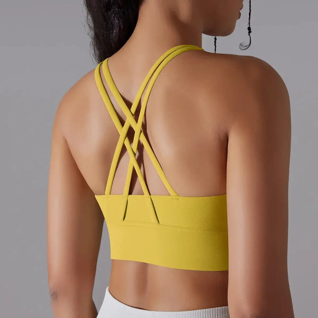 Womens High Stretch Yoga Bra Tank Top For Gym Use Daily