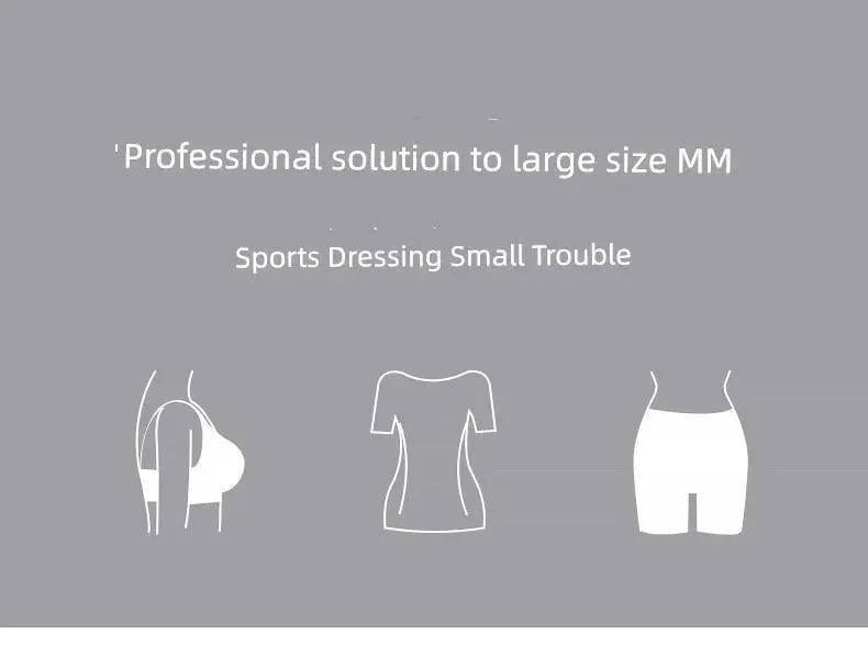 Plus Size High Waist Hip Lift Yoga Running Pants For Women