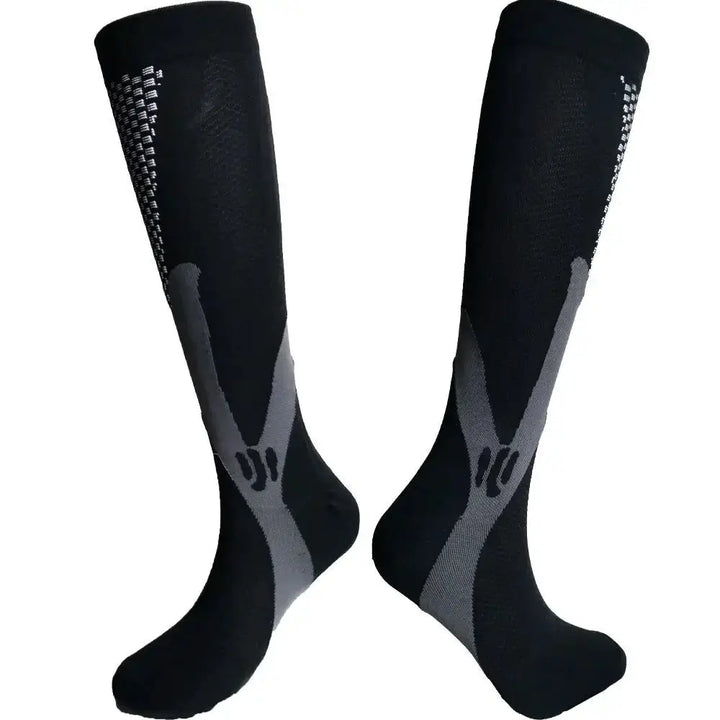 High Performance Unisex Compression Socks for Sports Relief